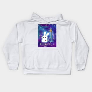 Boba Bunny in Space! Kids Hoodie